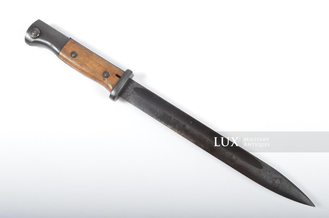 Unissued German K98 combat bayonet, « cof43 » - photo 9