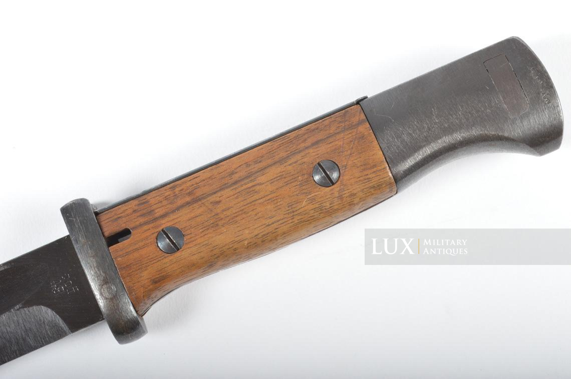 Unissued German K98 combat bayonet, « cof43 » - photo 14