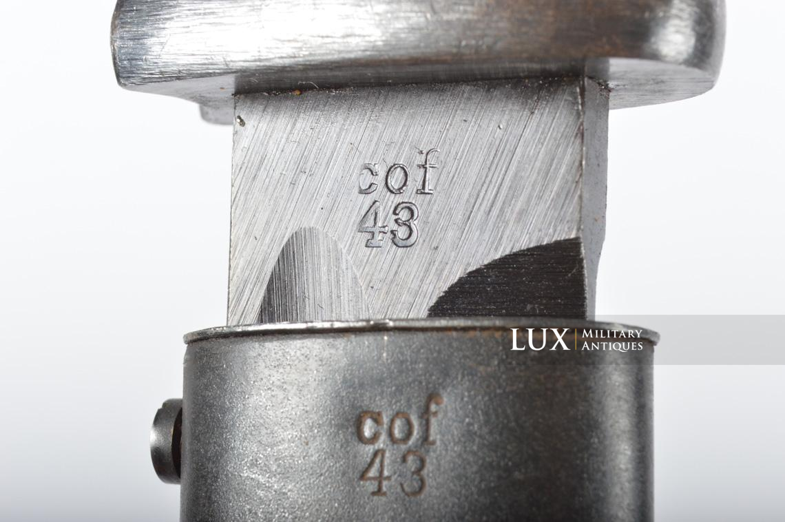Unissued German K98 combat bayonet, « cof43 » - photo 20
