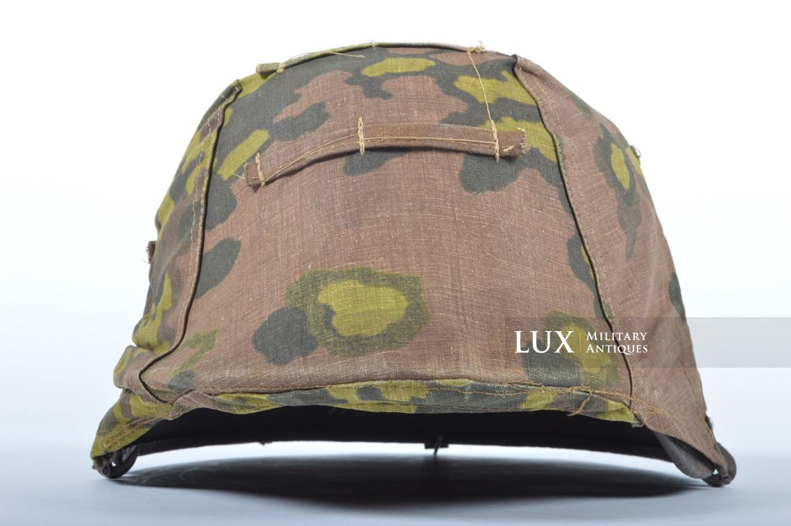 Couvre casque Waffen-SS fin de guerre, camouflage feuille de chêne « A » - photo 8