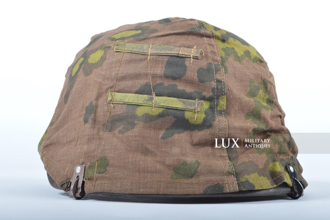 Couvre casque Waffen-SS fin de guerre, camouflage feuille de chêne « A » - photo 11
