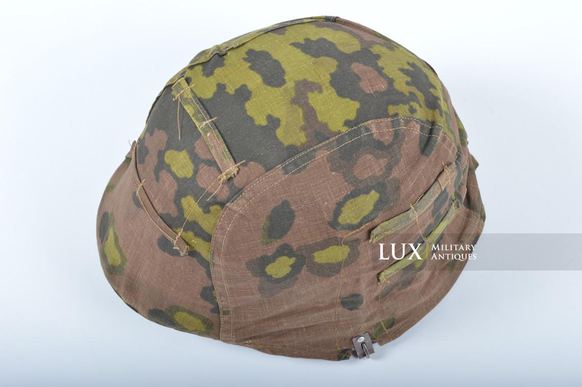Couvre casque Waffen-SS fin de guerre, camouflage feuille de chêne « A » - photo 14