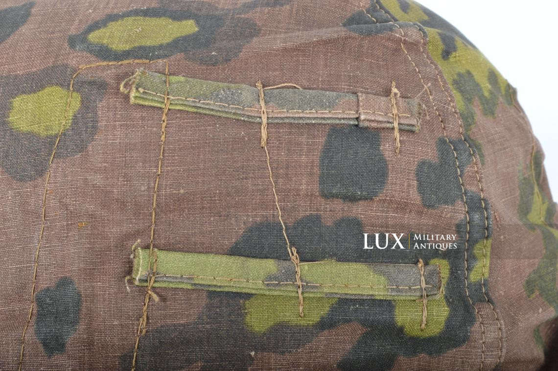 Couvre casque Waffen-SS fin de guerre, camouflage feuille de chêne « A » - photo 17