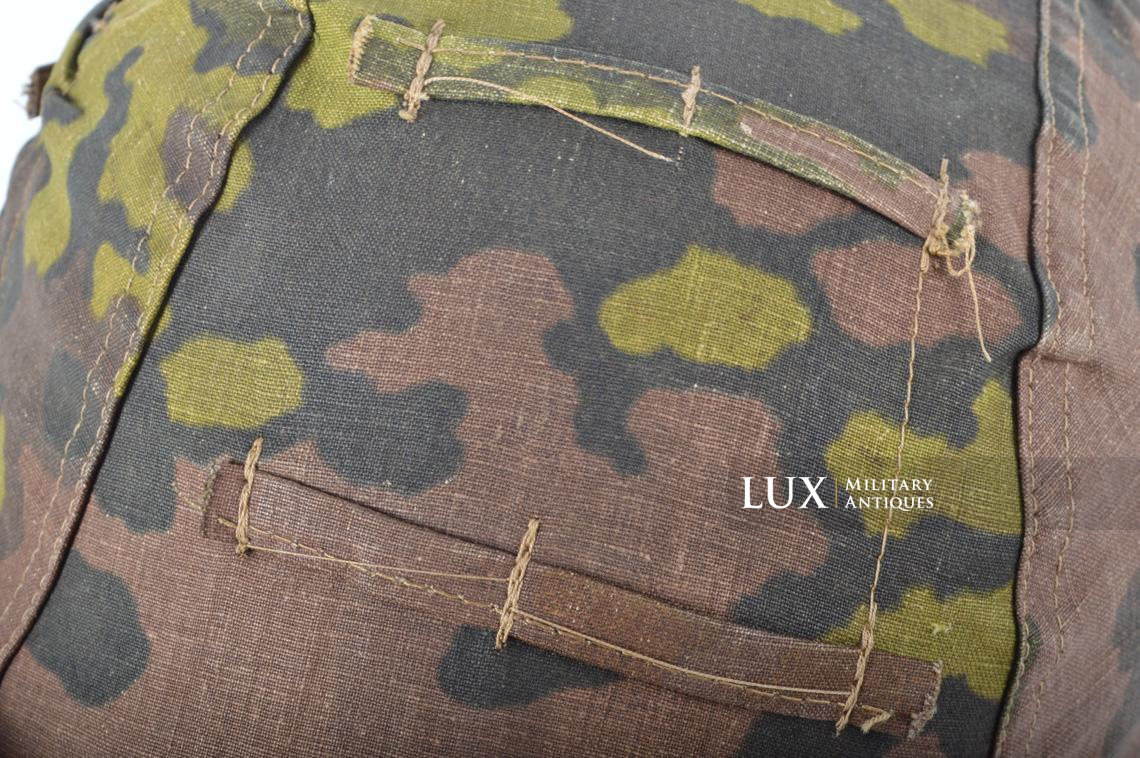 Couvre casque Waffen-SS fin de guerre, camouflage feuille de chêne « A » - photo 18