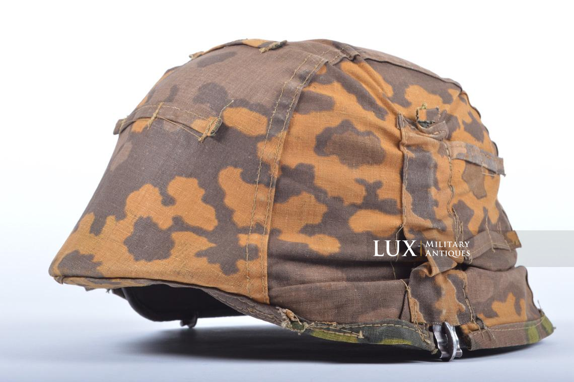 Couvre casque Waffen-SS fin de guerre, camouflage feuille de chêne « A » - photo 22