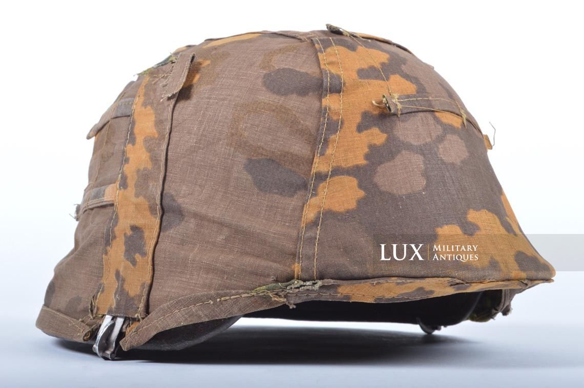 Couvre casque Waffen-SS fin de guerre, camouflage feuille de chêne « A » - photo 24