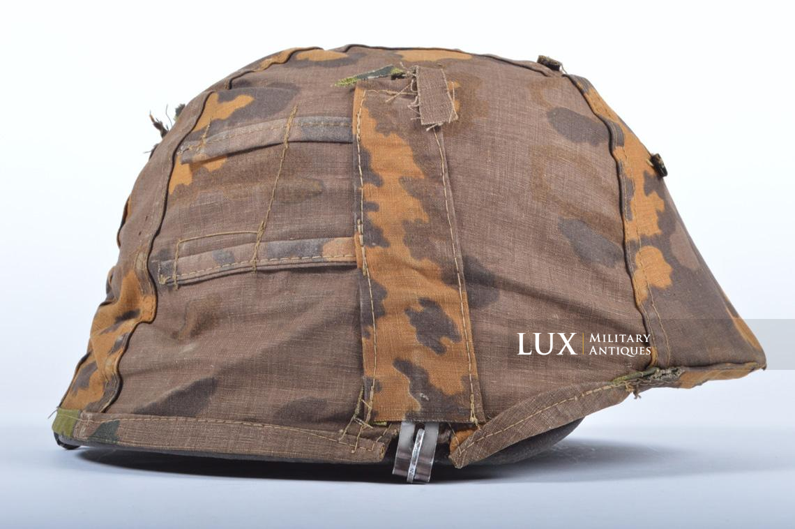 Couvre casque Waffen-SS fin de guerre, camouflage feuille de chêne « A » - photo 25