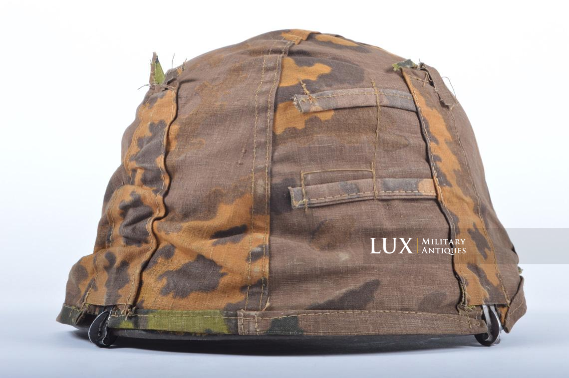 Couvre casque Waffen-SS fin de guerre, camouflage feuille de chêne « A » - photo 26
