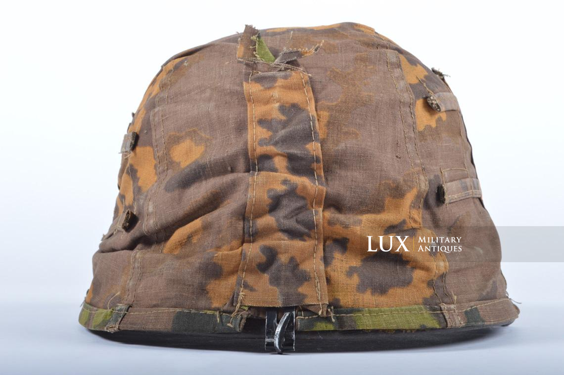 Couvre casque Waffen-SS fin de guerre, camouflage feuille de chêne « A » - photo 27