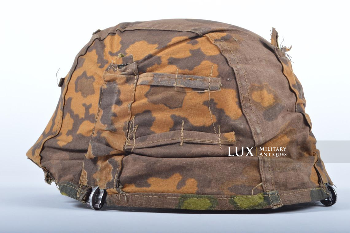 Couvre casque Waffen-SS fin de guerre, camouflage feuille de chêne « A » - photo 28