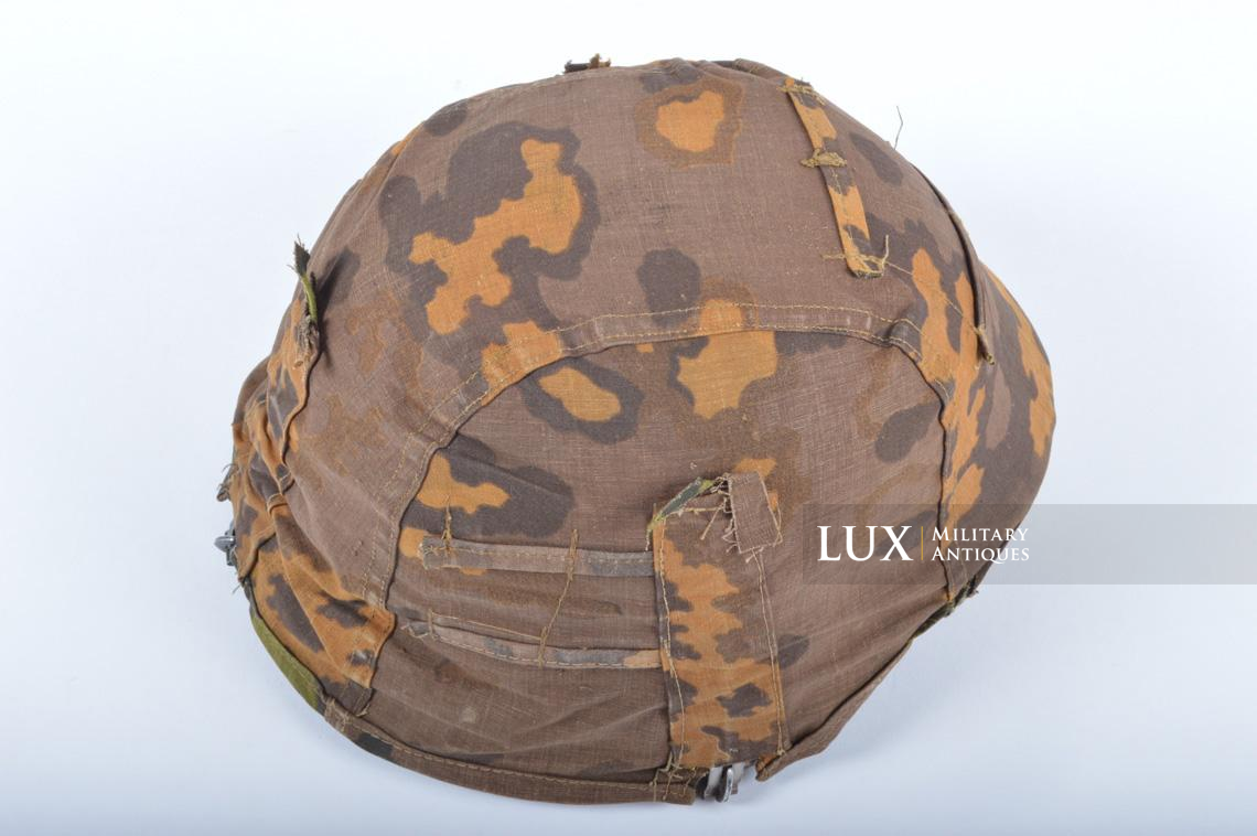 Couvre casque Waffen-SS fin de guerre, camouflage feuille de chêne « A » - photo 30