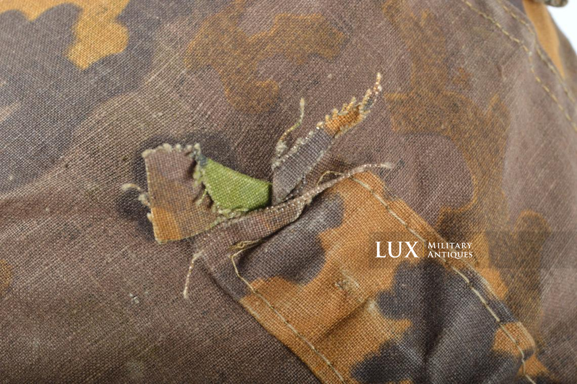 Couvre casque Waffen-SS fin de guerre, camouflage feuille de chêne « A » - photo 34