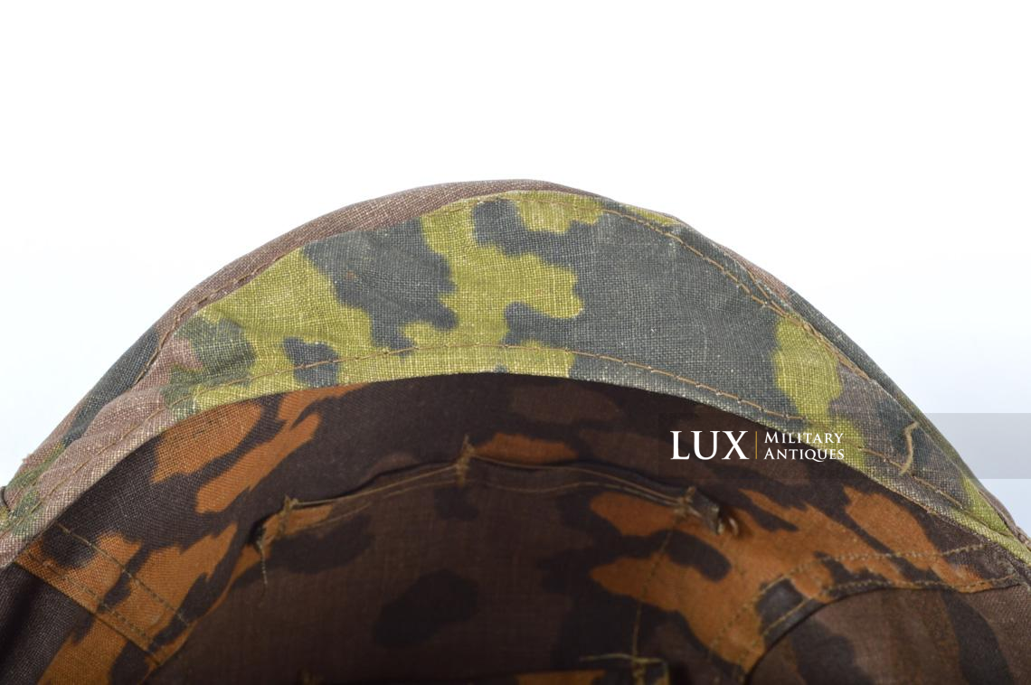 Couvre casque Waffen-SS fin de guerre, camouflage feuille de chêne « A » - photo 16