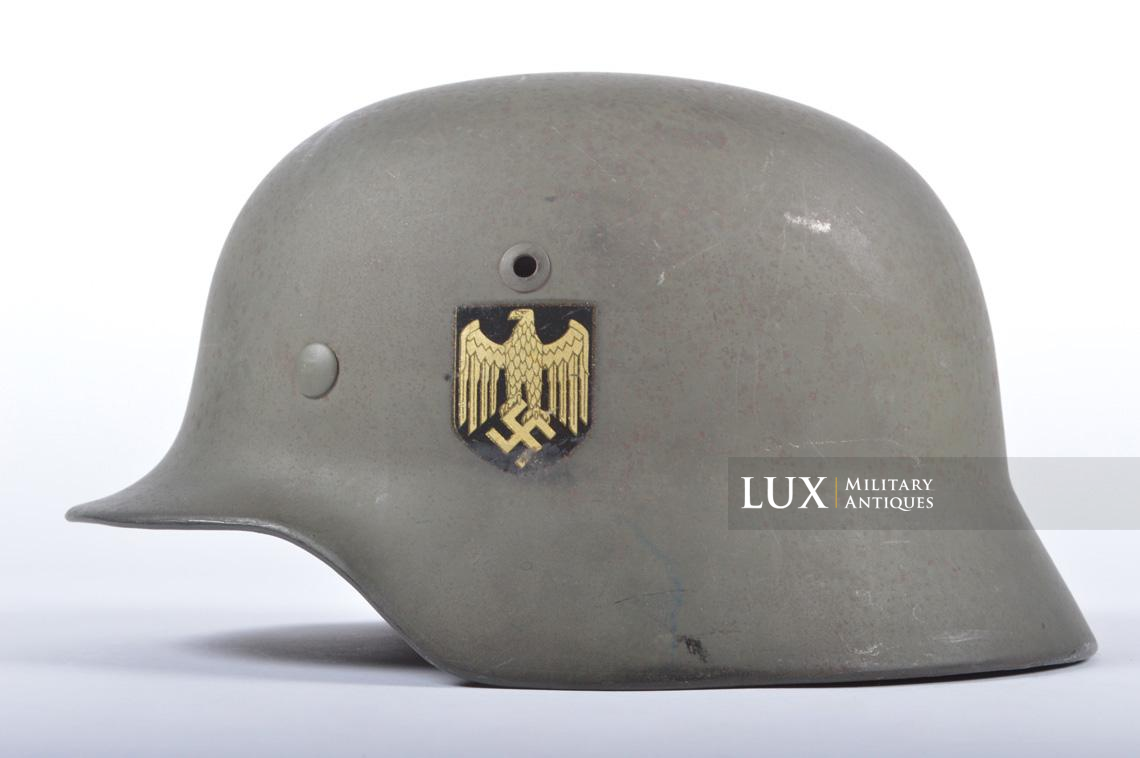 M35 double decal Heer German helmet, « NS66 » - photo 4