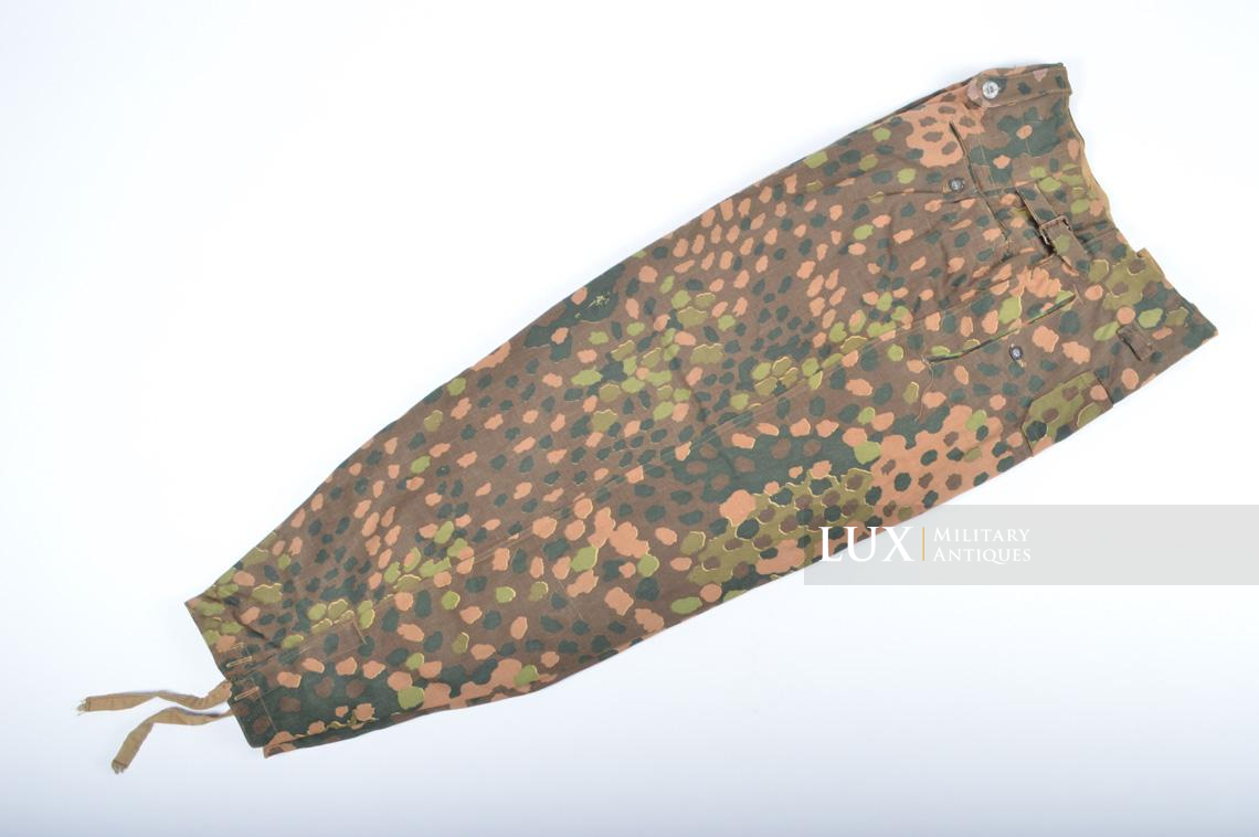 Unissued Waffen-SS M44 dot pattern camouflage trousers, « Smooth Cotton » - photo 10