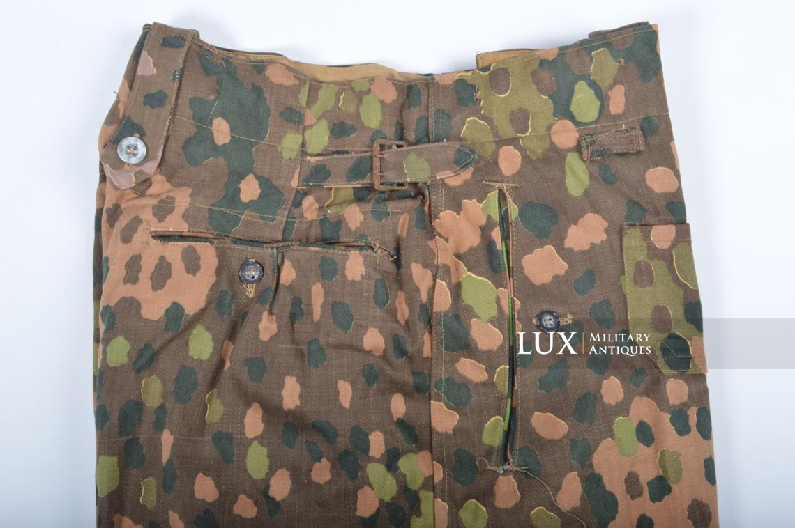 Unissued Waffen-SS M44 dot pattern camouflage trousers, « Smooth Cotton » - photo 11