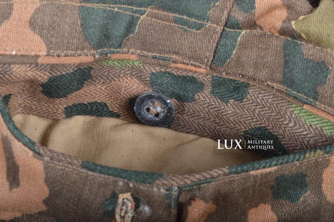 Unissued Waffen-SS M44 dot pattern camouflage trousers, « Smooth Cotton » - photo 15