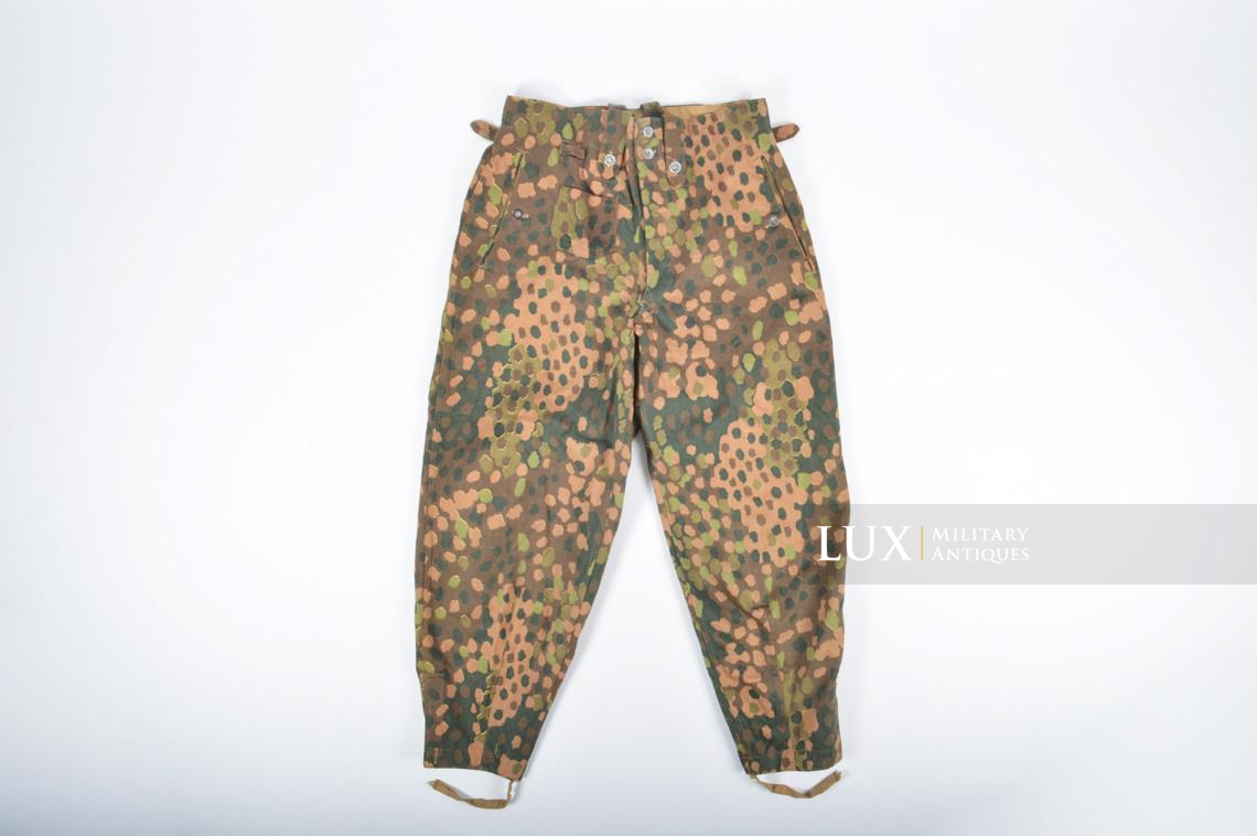 Unissued Waffen-SS M44 dot pattern camouflage trousers, « Smooth Cotton » - photo 16