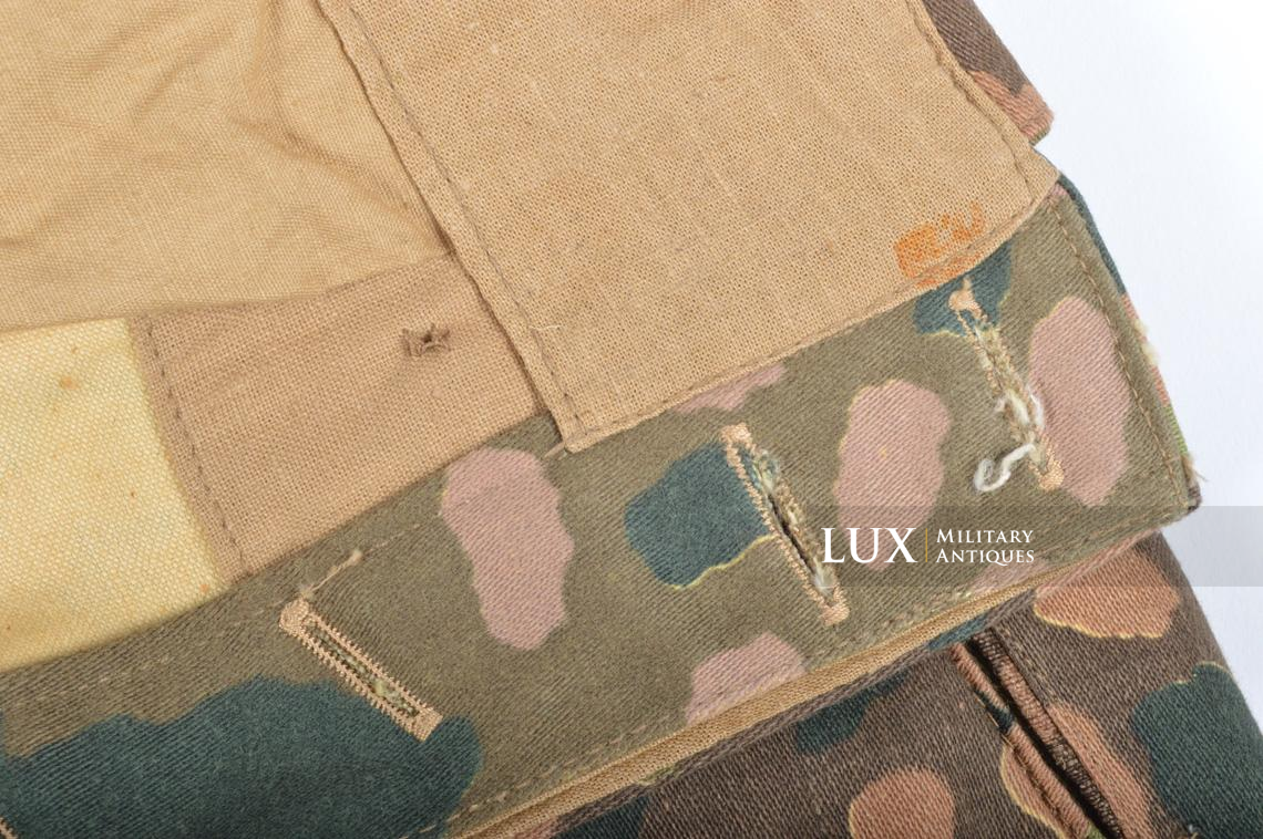 Unissued Waffen-SS M44 dot pattern camouflage trousers, « Smooth Cotton » - photo 26