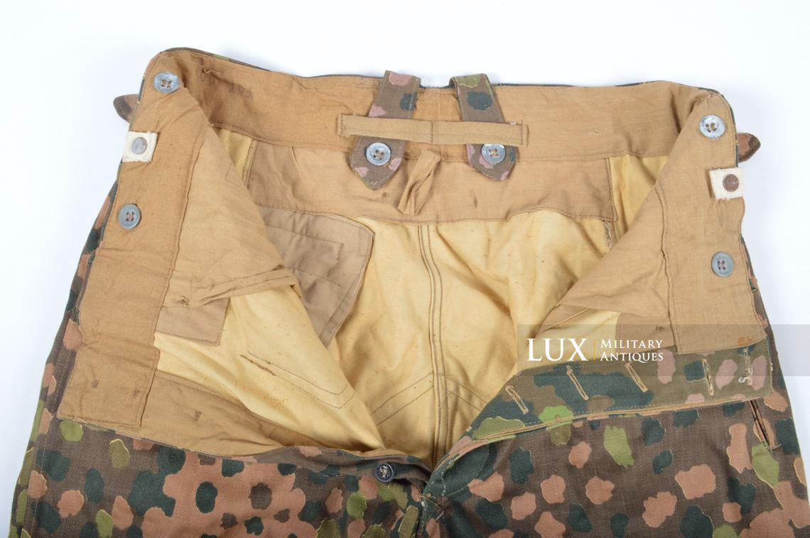 Unissued Waffen-SS M44 dot pattern camouflage trousers, « Smooth Cotton » - photo 27