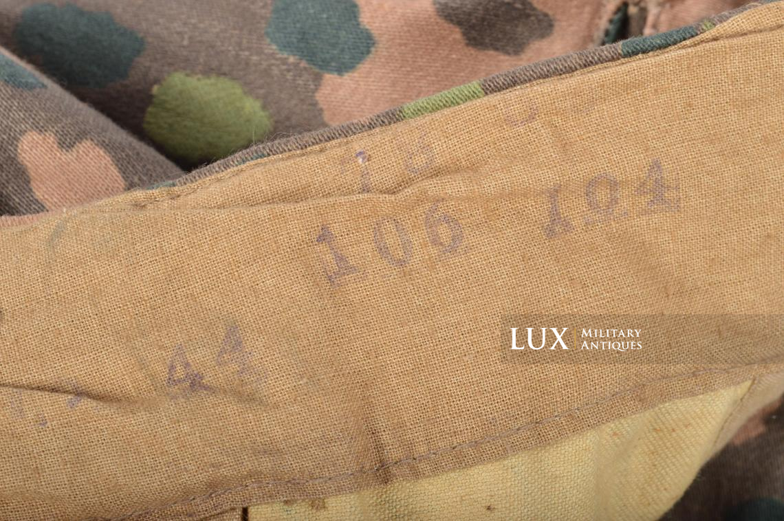 Unissued Waffen-SS M44 dot pattern camouflage trousers, « Smooth Cotton » - photo 28