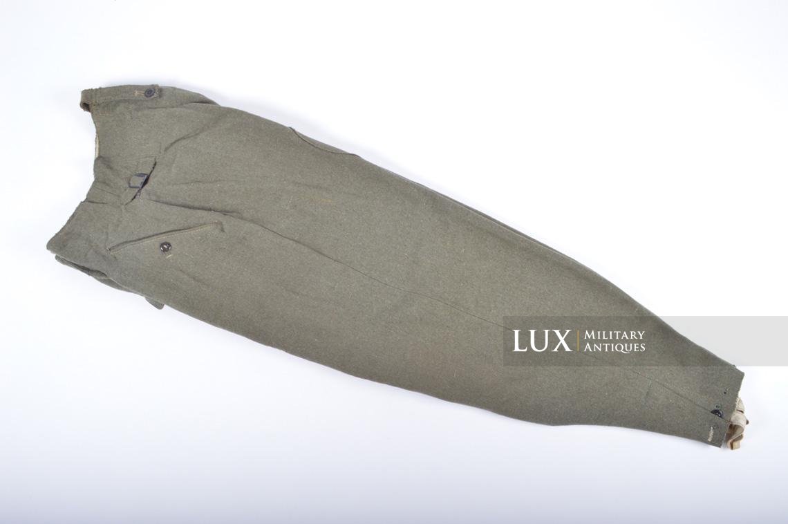 M43 Heer/Waffen-SS combat trousers, « Keilhose » - photo 4