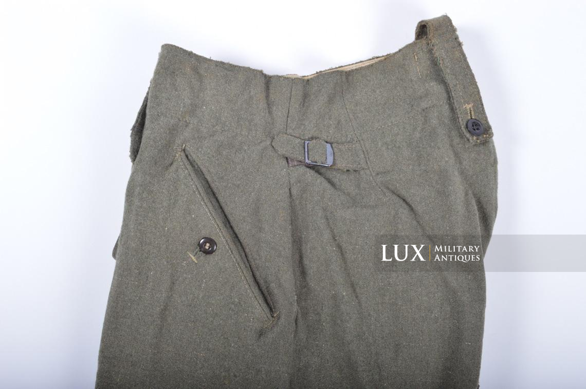 M43 Heer/Waffen-SS combat trousers, « Keilhose » - photo 8