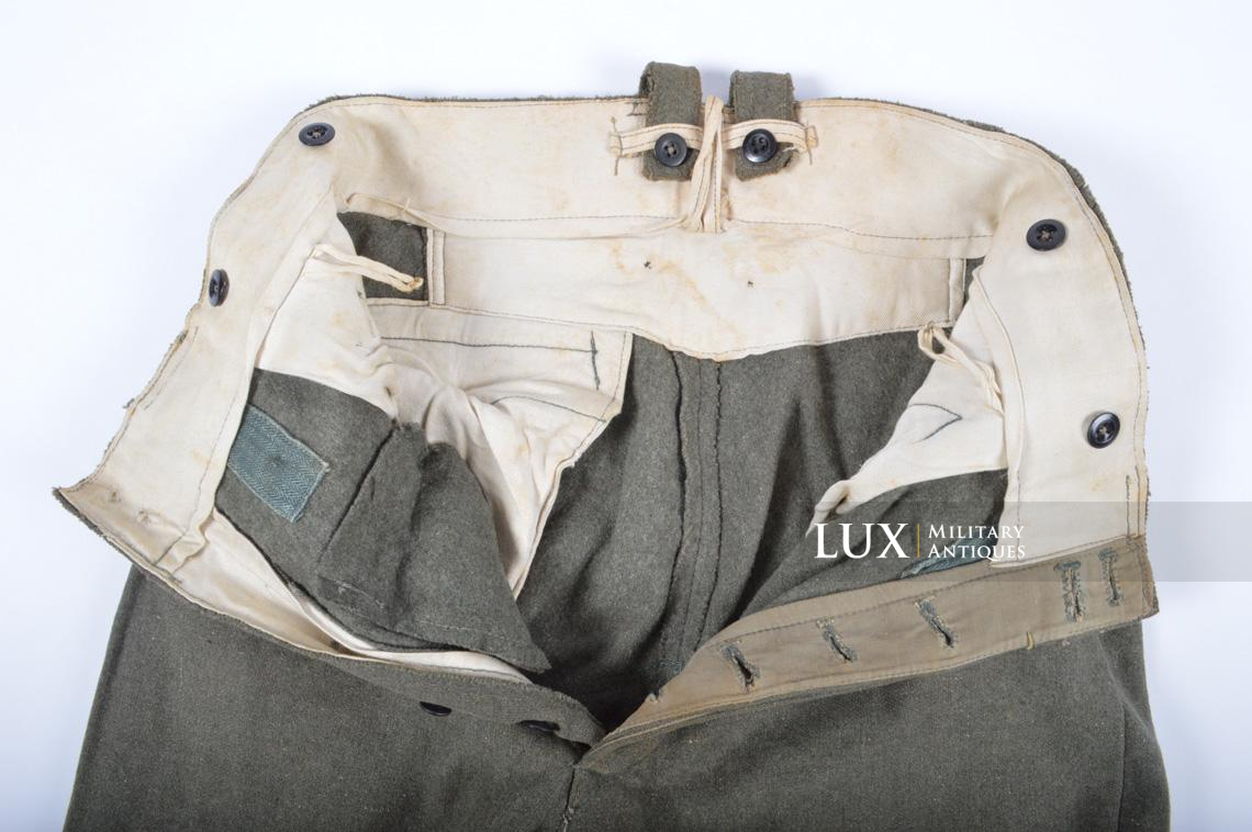 M43 Heer/Waffen-SS combat trousers, « Keilhose » - photo 27