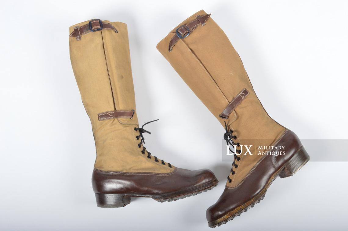 Unissued Luftwaffe tropical combat boots - photo 4