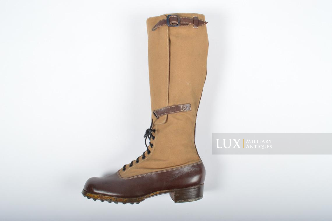 Unissued Luftwaffe tropical combat boots - photo 8
