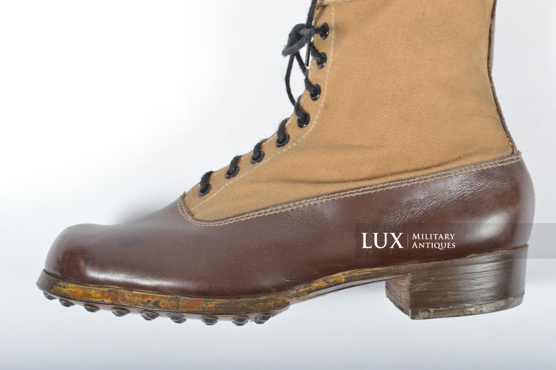 Unissued Luftwaffe tropical combat boots - photo 9
