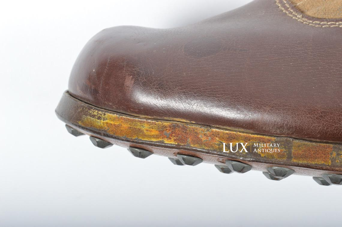Unissued Luftwaffe tropical combat boots - photo 10