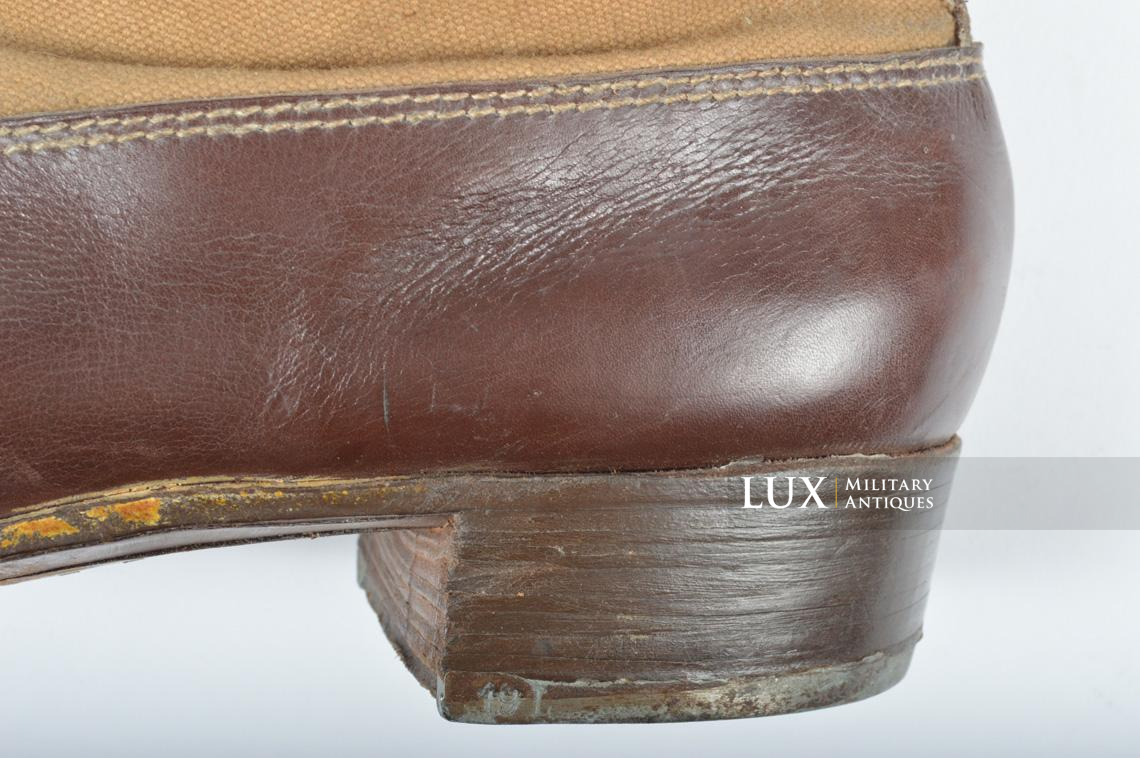 Unissued Luftwaffe tropical combat boots - photo 11