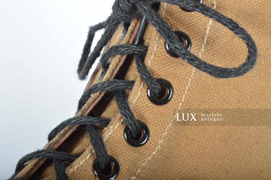 Unissued Luftwaffe tropical combat boots - photo 14