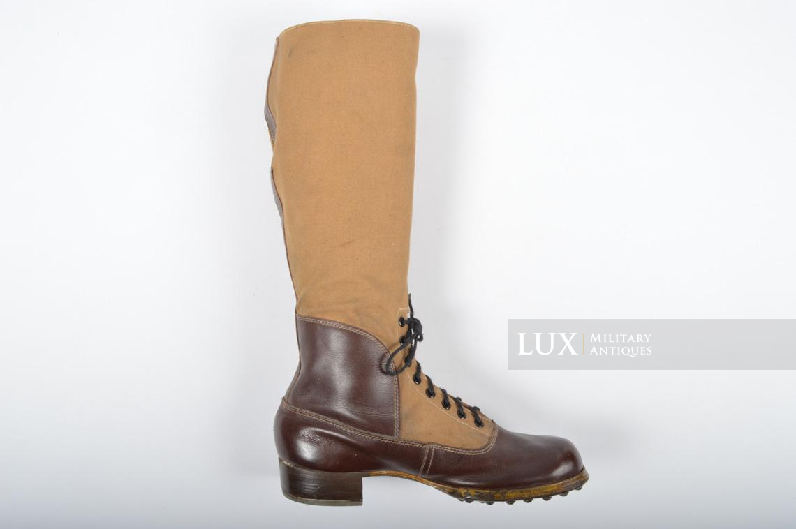 Unissued Luftwaffe tropical combat boots - photo 15