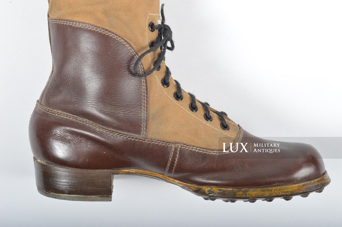 Unissued Luftwaffe tropical combat boots - photo 16