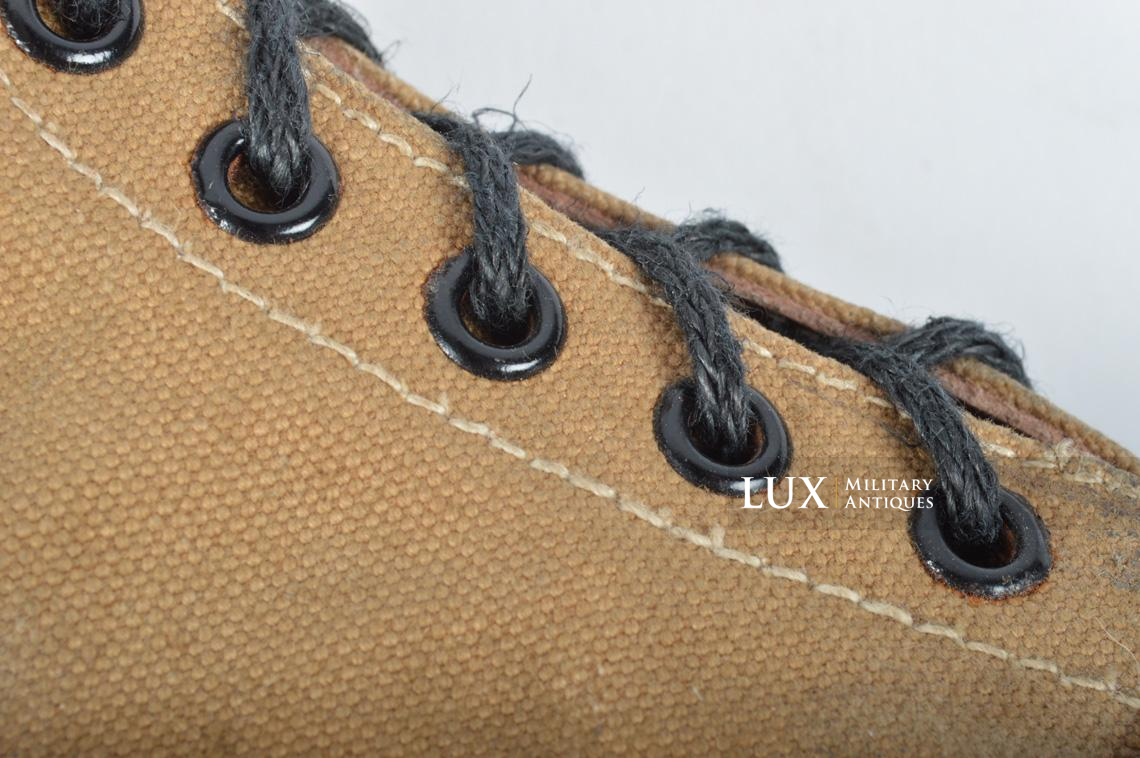 Unissued Luftwaffe tropical combat boots - photo 20