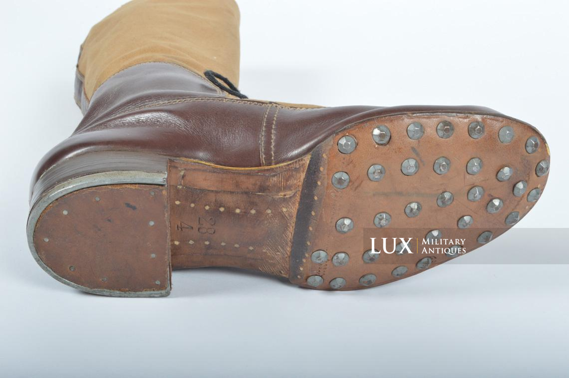 Unissued Luftwaffe tropical combat boots - photo 21