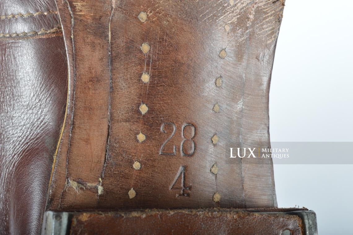 Unissued Luftwaffe tropical combat boots - photo 23