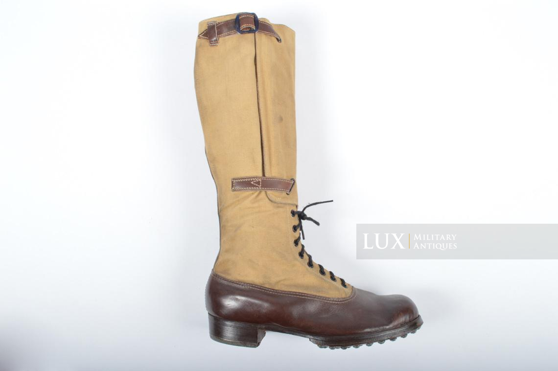 Unissued Luftwaffe tropical combat boots - photo 25