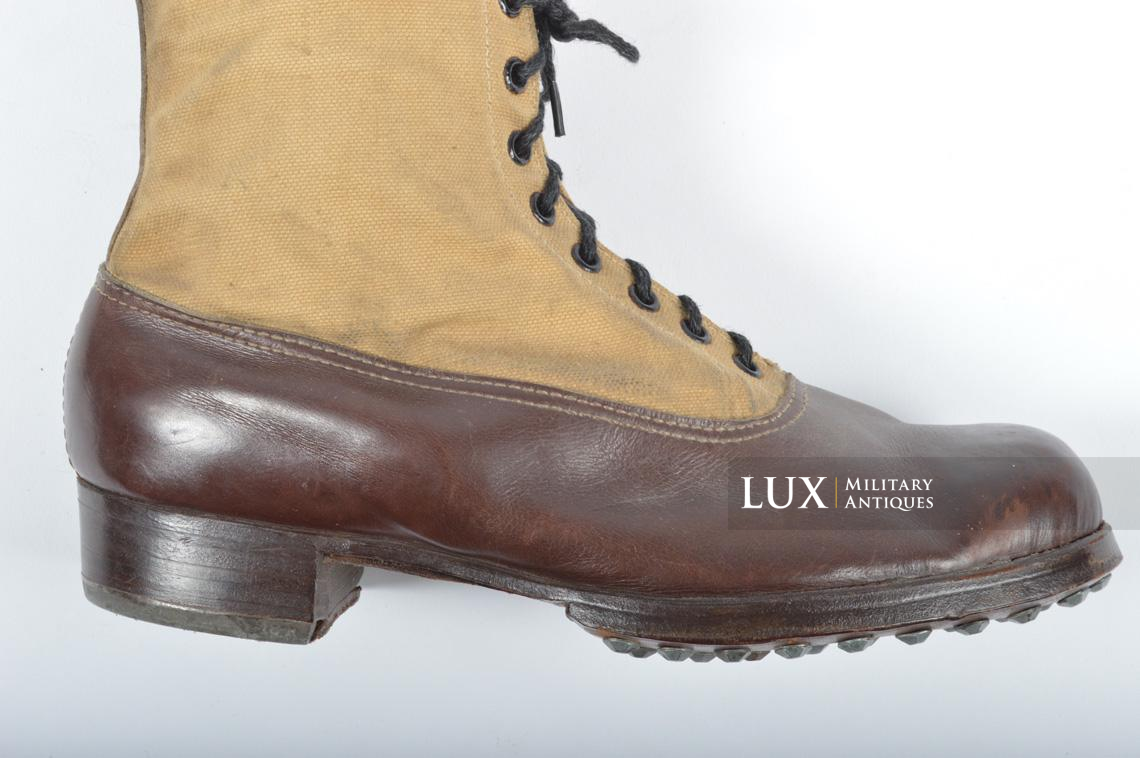 Unissued Luftwaffe tropical combat boots - photo 26