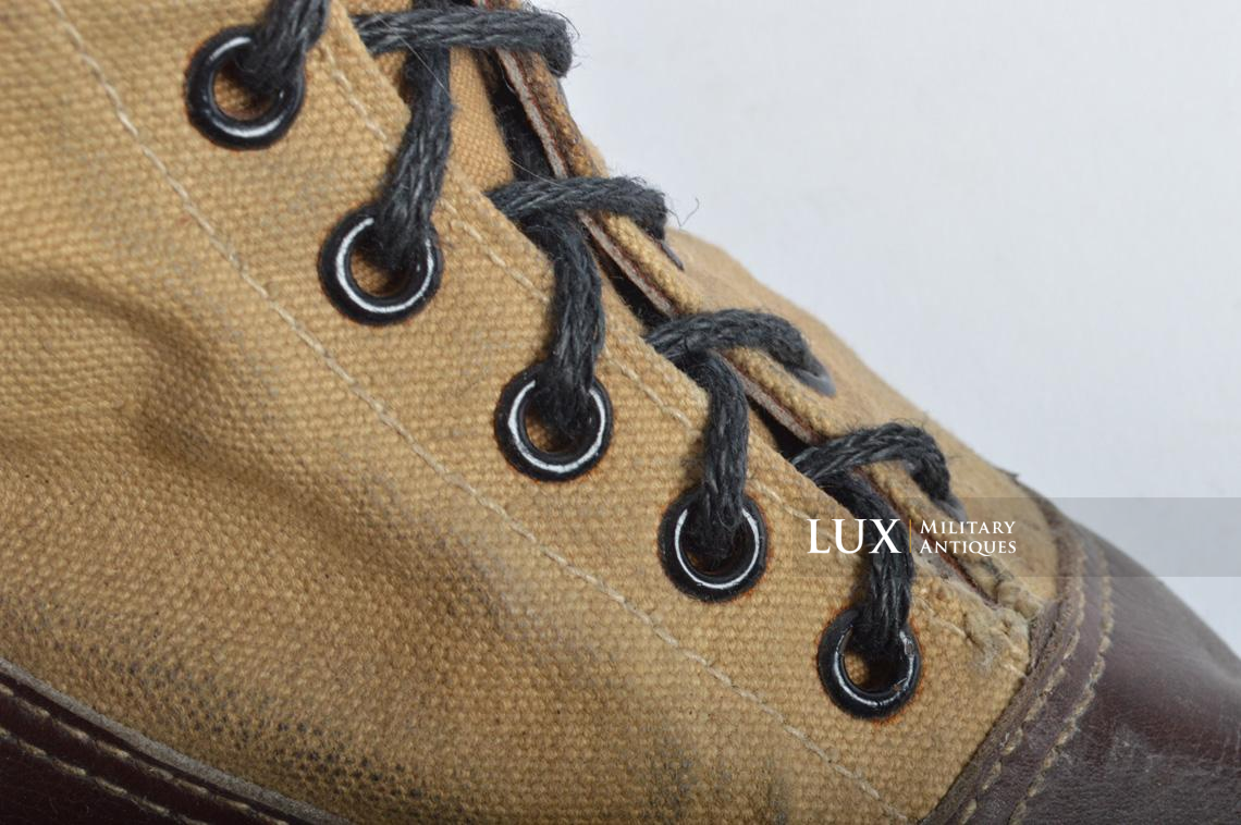 Unissued Luftwaffe tropical combat boots - photo 32