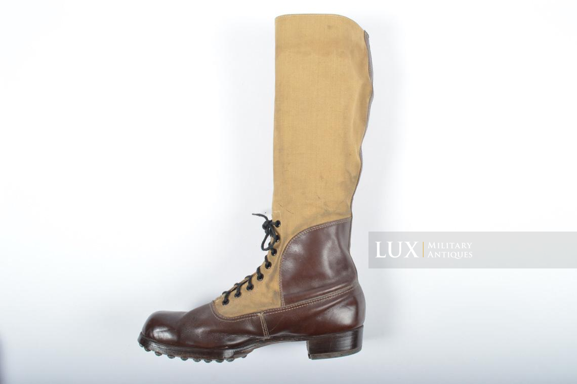 Unissued Luftwaffe tropical combat boots - photo 33