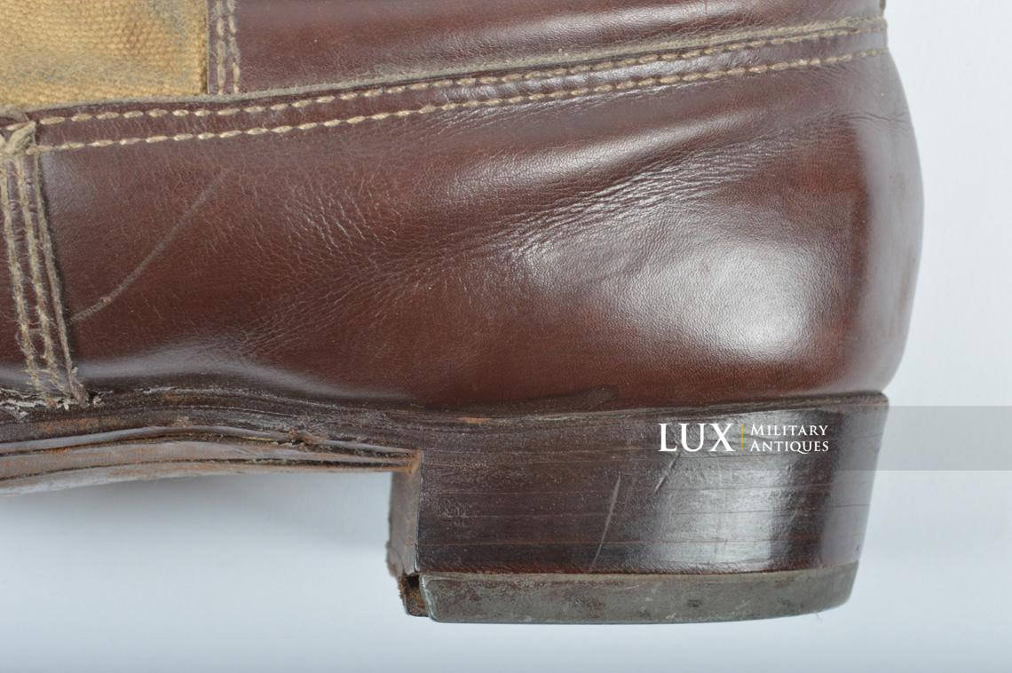 Unissued Luftwaffe tropical combat boots - photo 36