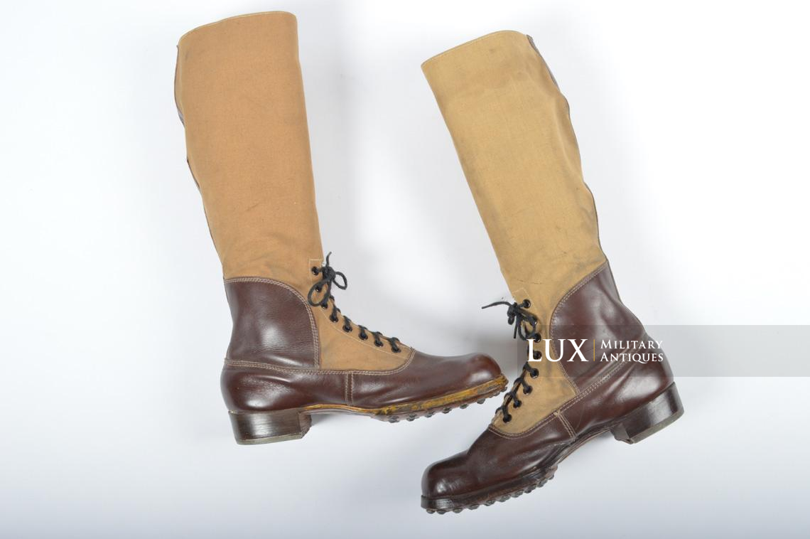 Unissued Luftwaffe tropical combat boots - photo 37