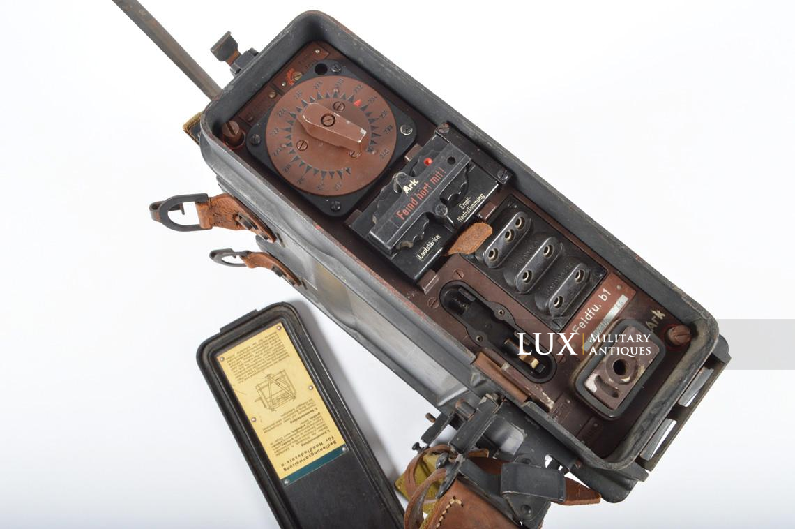 German portable field radio transceiver set, « Feldfu.b1 » - photo 18