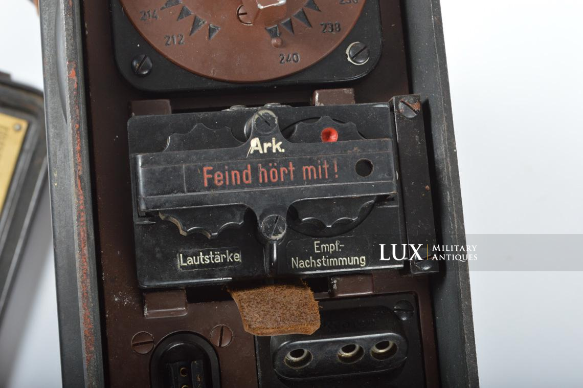 German portable field radio transceiver set, « Feldfu.b1 » - photo 20