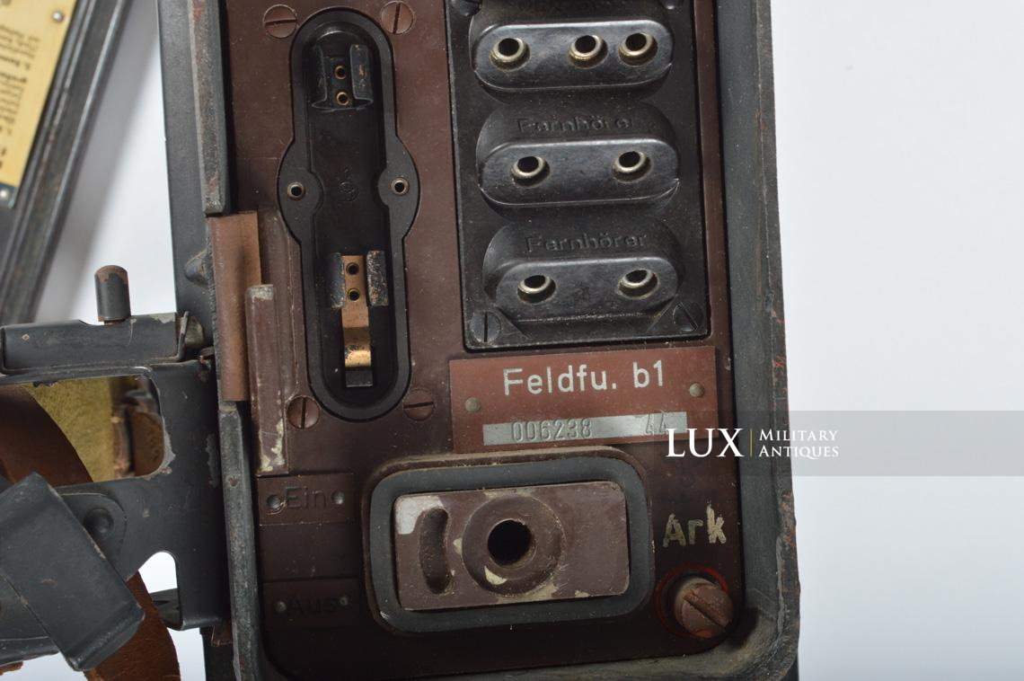 German portable field radio transceiver set, « Feldfu.b1 » - photo 21