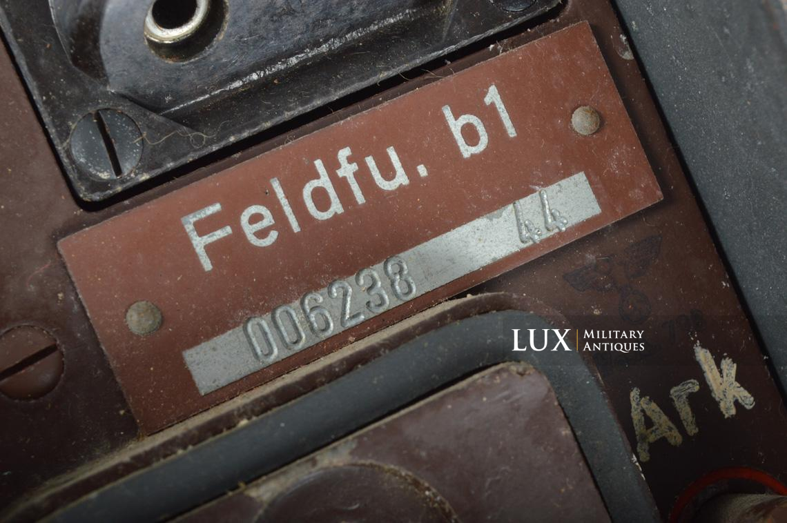 German portable field radio transceiver set, « Feldfu.b1 » - photo 22