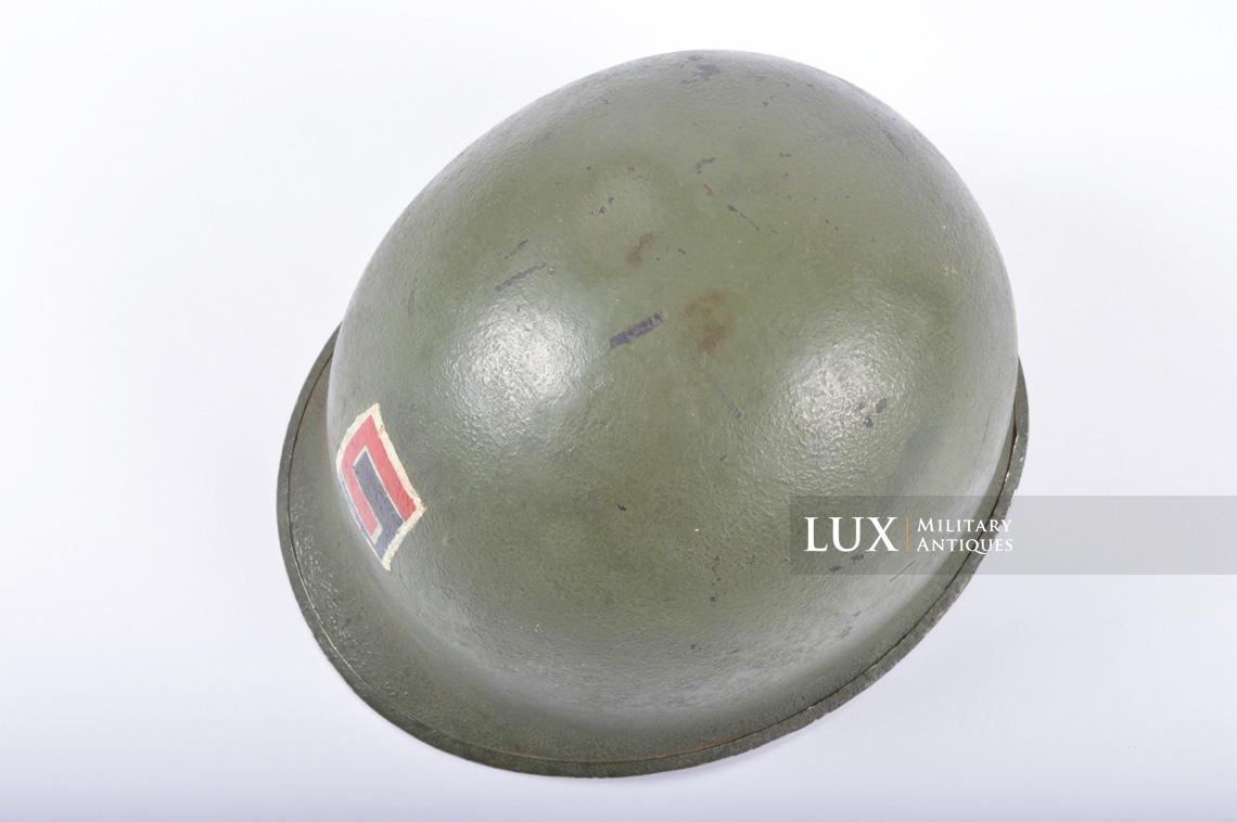 USM1 69th Infantry division fixed bale helmet, « fighting 69th » - photo 15